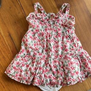 Janie and Jack floral baby dress